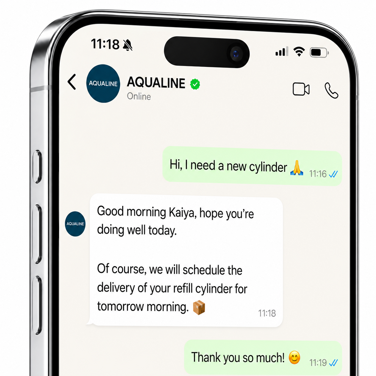 Aqualine support team