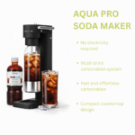 Aqua Pro Black Soda Maker - Image 2