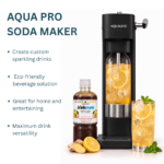 Aqua Pro Black Soda Maker - Image 4