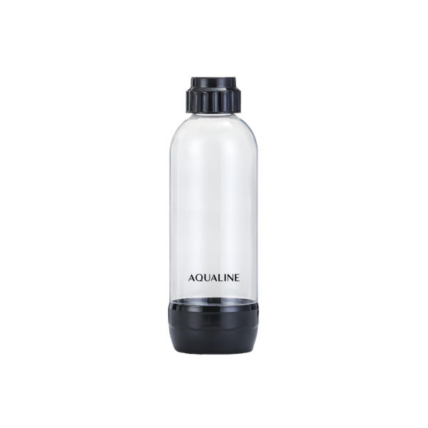 أكوالين| زجاجة بلاستيك 1 لتر أسود