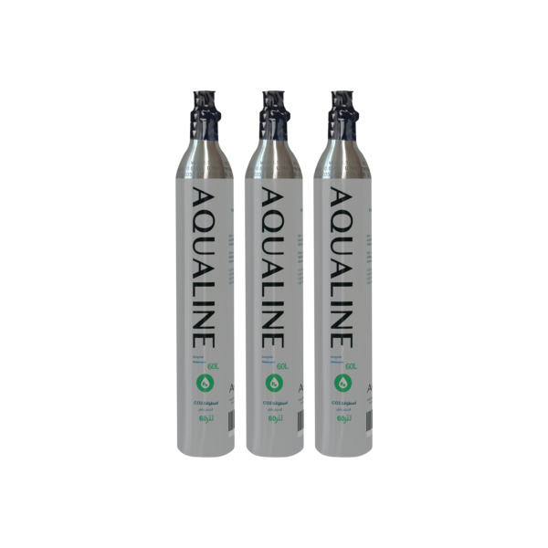 Aqualine 60-Liter Carbon Dioxide Cylinders (14.5 oz) – Pack of 3