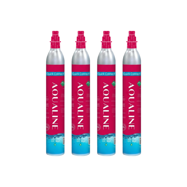 أسطوانات أكوالين كويك كونكت 60 لتر (14.5 لتر) من ثاني أكسيد الكربون - 4 عبوات