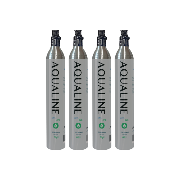 أسطوانات أكوالين 60 لتر (14.5 لتر) من ثاني أكسيد الكربون - 4 عبوات
