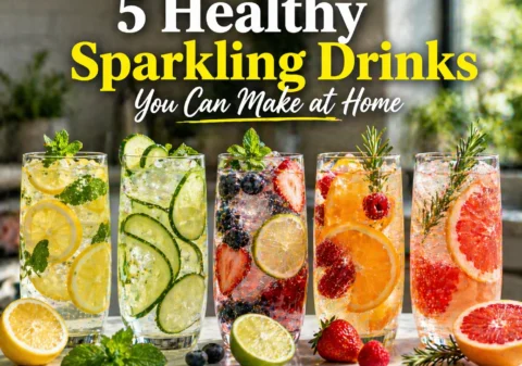 5 Healthy Sparkling Drinks You Can Make at Home