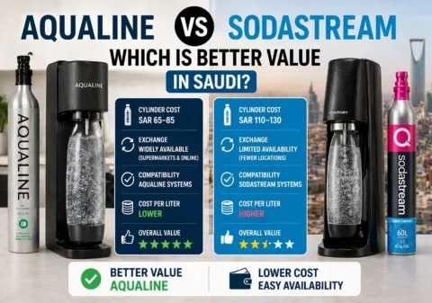 Aqualine vs SodaStream Which is Better Value in Saudi
