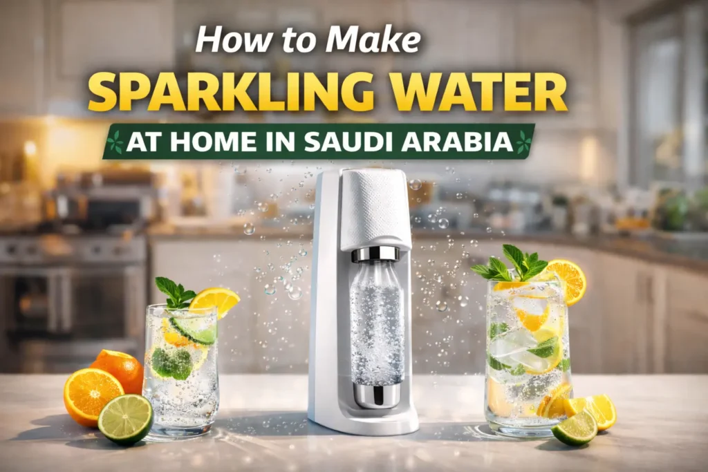 How to Make Sparkling Water at Home in Saudi Arabia